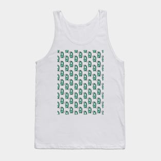 seamless pattern plankton transparan Tank Top